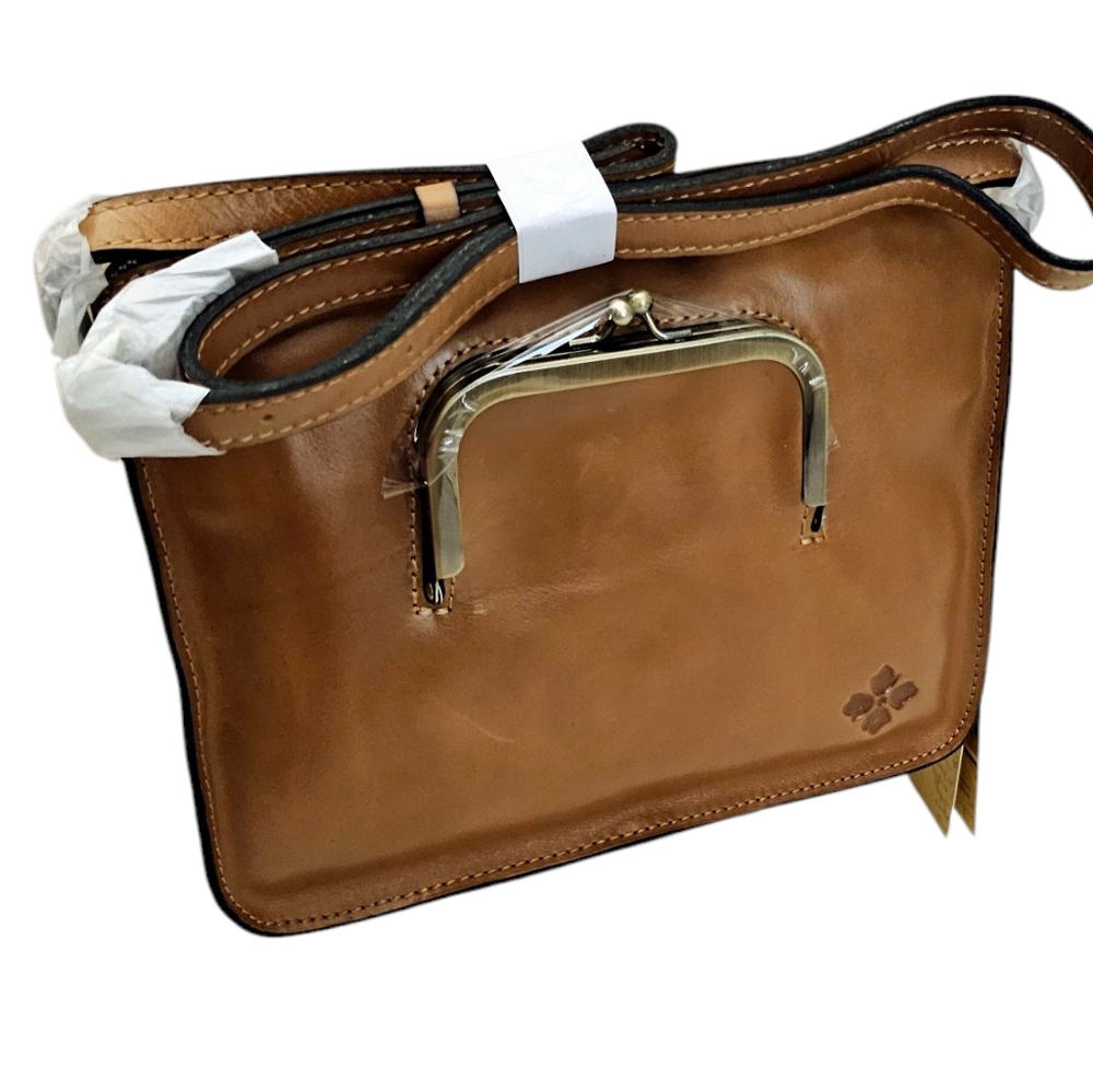 PATRICIA NASH Nazaire Framed Front Pocket Leather Crossbody - Picture 4 of 10